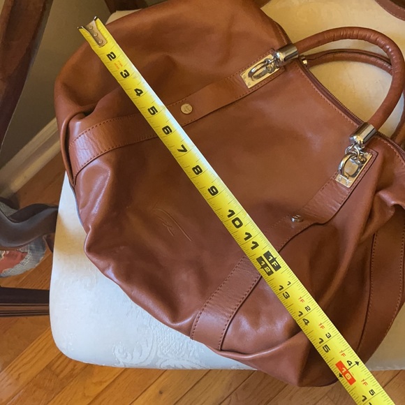 Vive Bags Antwerp soft leather satchel crossbody handmade in Belgium unique find - Picture 13 of 13